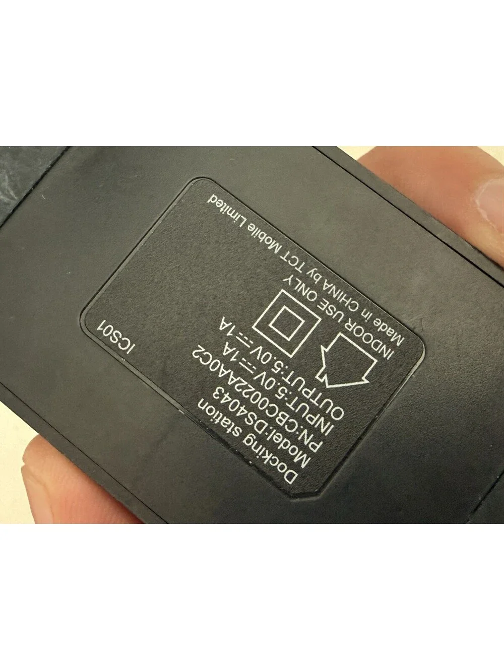 GreatCall DS4043 Black 5.0V 1A Micro-USB Docking Station Charging Base Dock Only